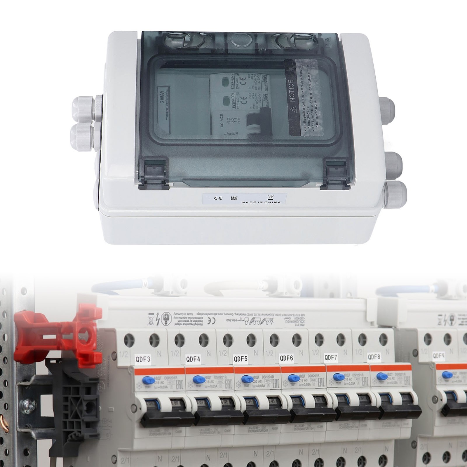PV Combiner Box IP65 Waterproof Protection Photovoltaic Solar