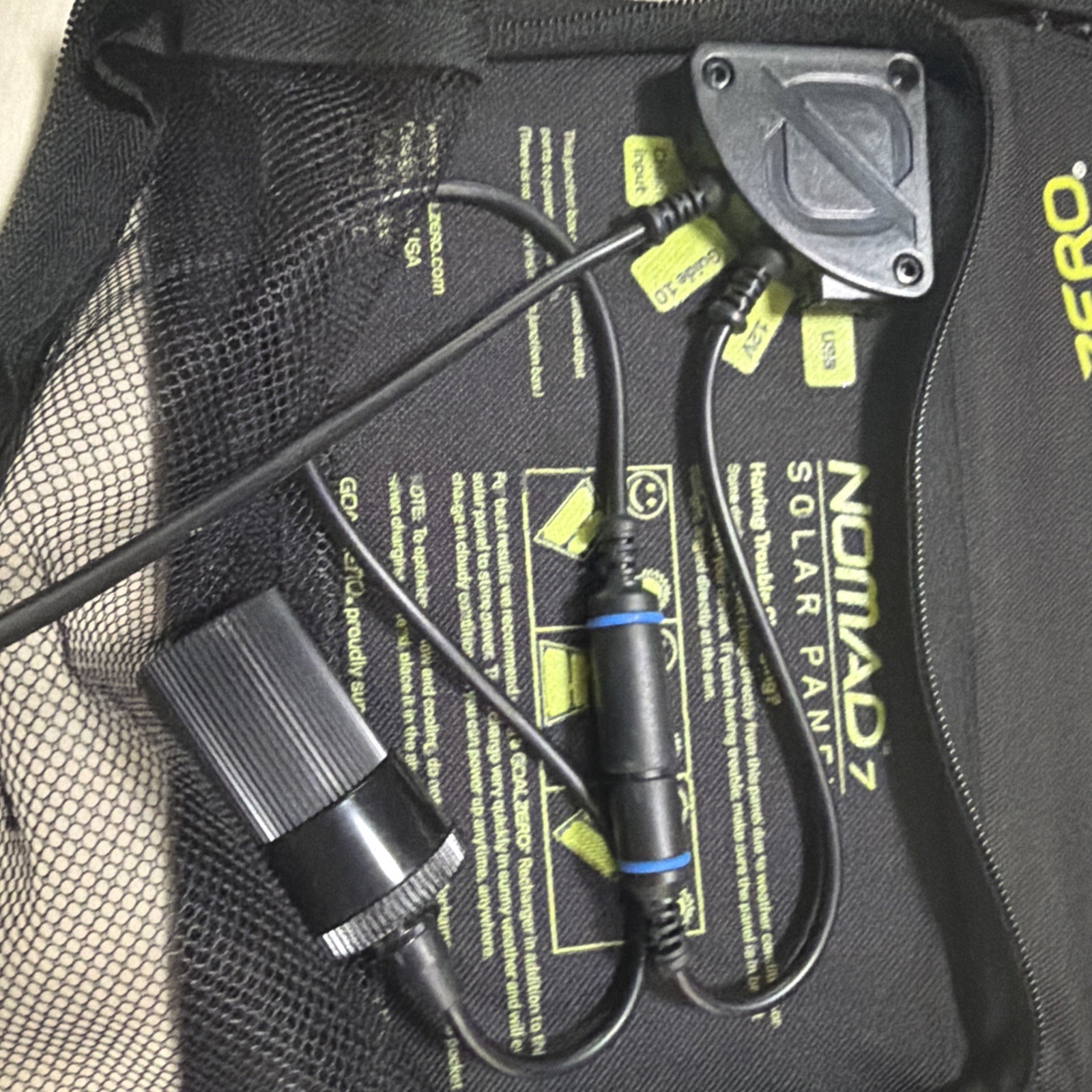 Goal Zero Nomad 7 Portable Solar Panels. 2 Sets Can Be Chained Together.