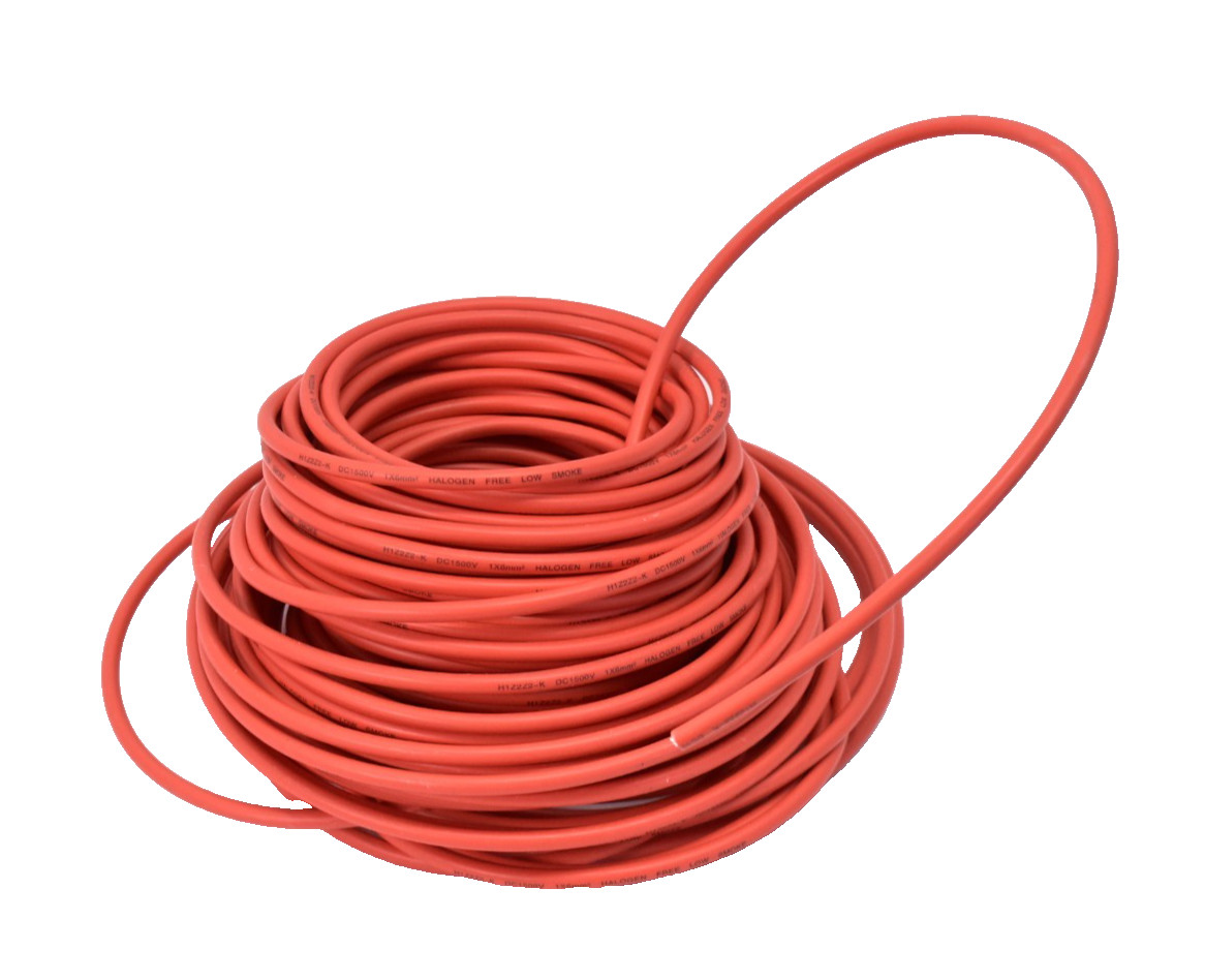 Solar Panel Extension Cable 30 Meters H1Z272-K MC4X6-R-30M Spliced End