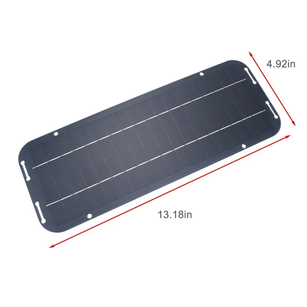 30W Solar Panel Kit 12V Trickle Charger Battery Charger Maintainer Boat RV Car