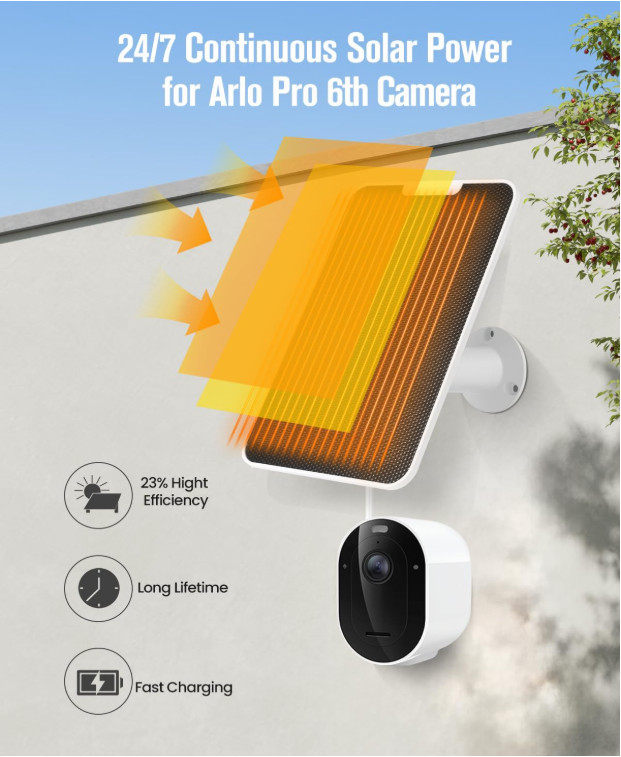 Solar Panel Charger Compatible with Essential Series, Pro 6/6 XL/5S/4/3, Go 2…