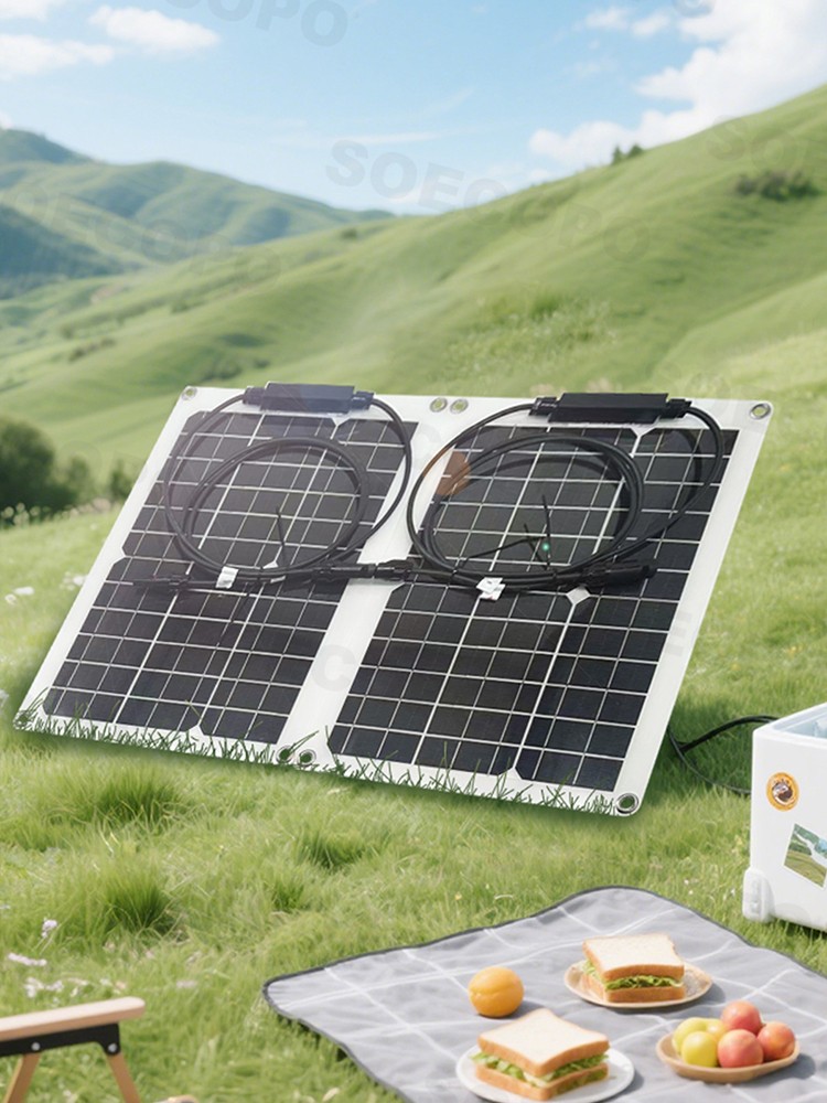 1200W 2-Panel Solar Kit – 100A Controller + Y-Cable Balcony/RVhO