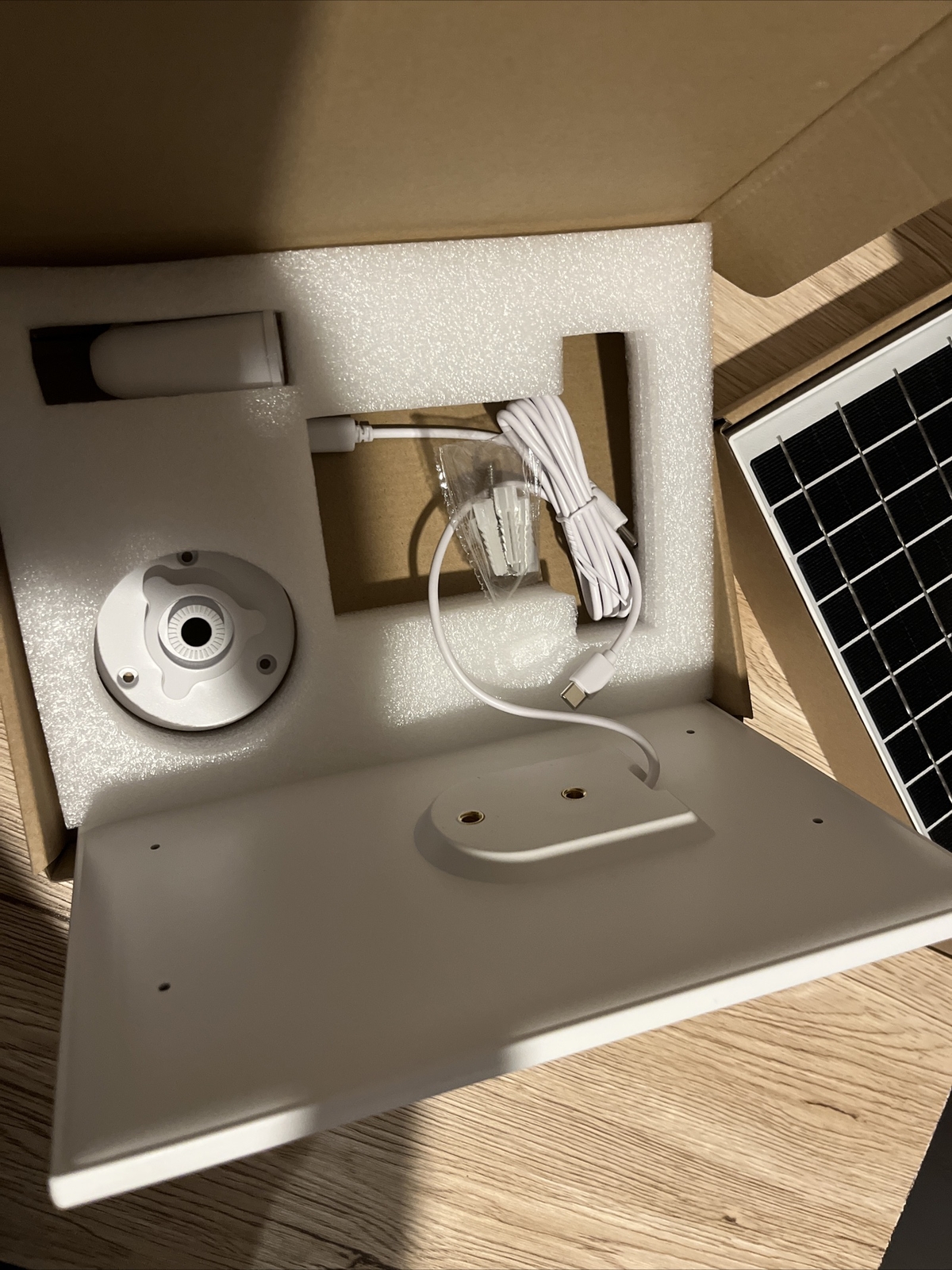 2 Pack Compatible with door bell Camera Solar Panels Cameras NOT included NEW