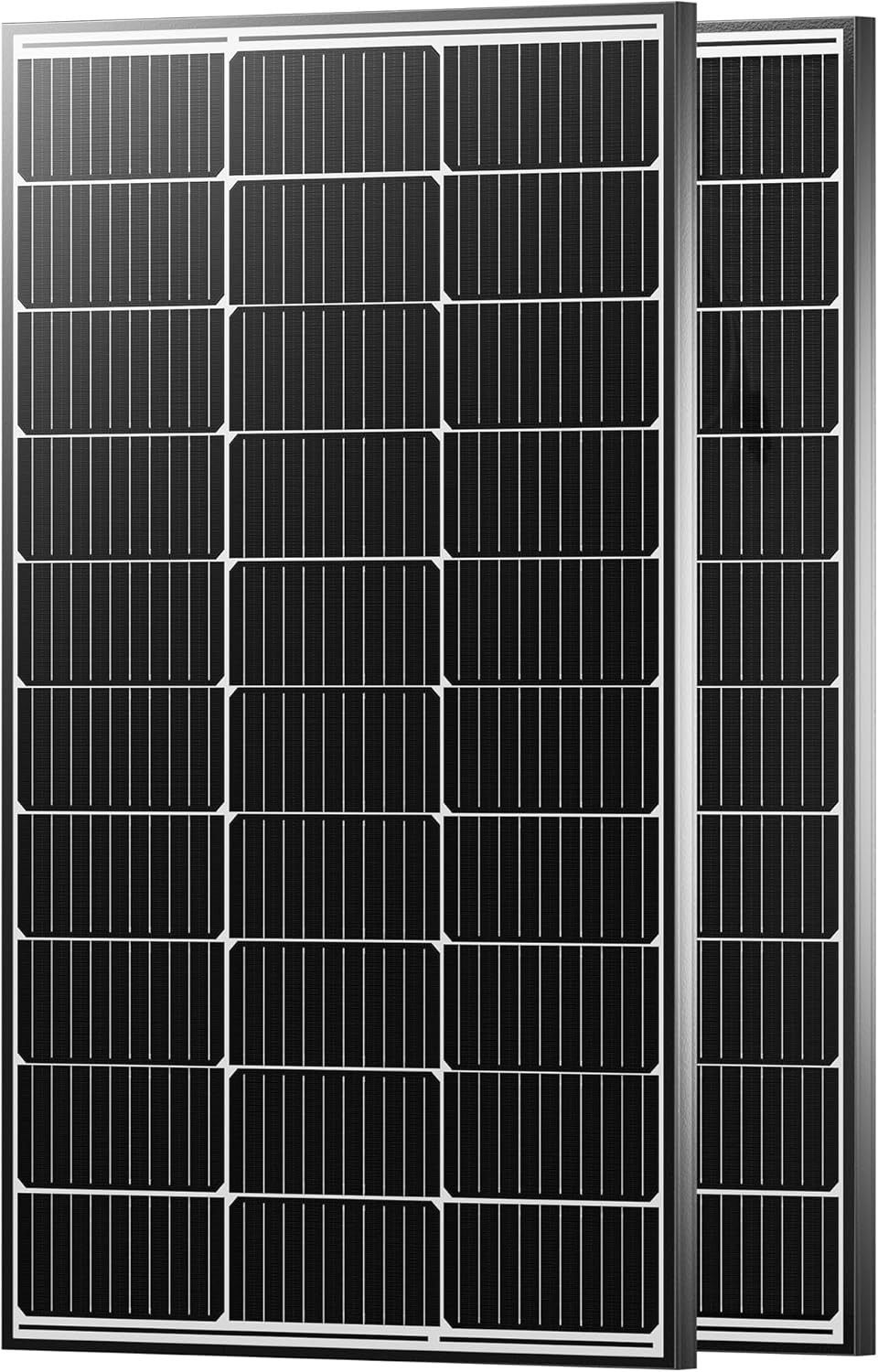 Compact Design 100W Monocrystalline Panels