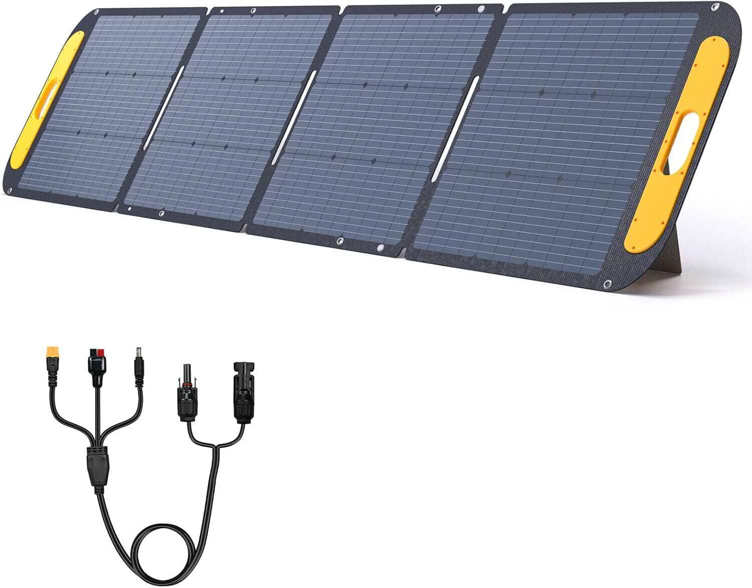VTOMAN VS200 Portable Solar Panel 200W 19V, 23% Efficiency Foldable Solar Panel