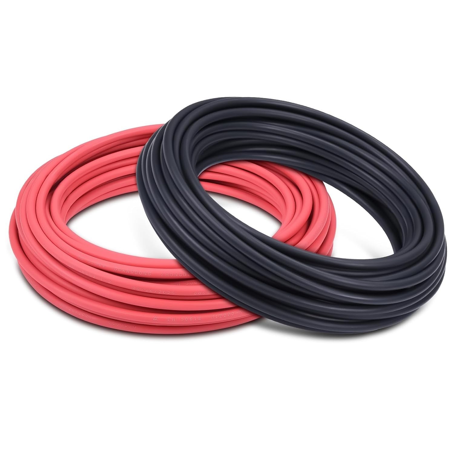 Heavy Duty 10 Gauge Solar Wire 100ft 10AWG Tinned Copper UV Resistant PV Cable