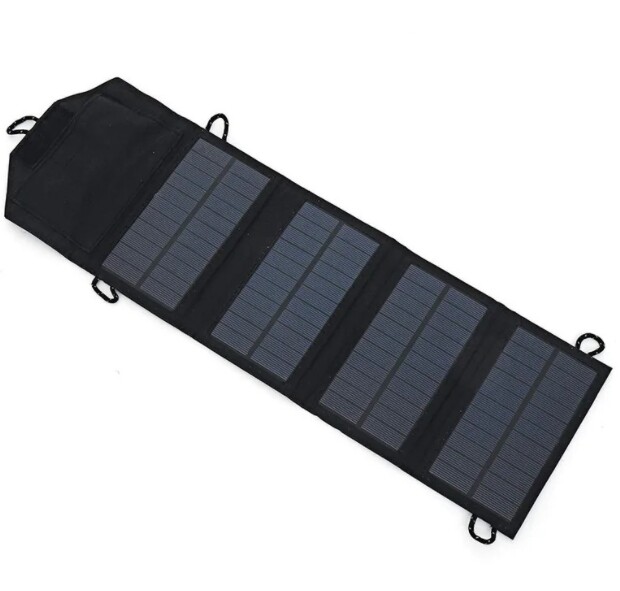 Portable folding 7W 20W 50W solar charger mobile phone, power bank charger