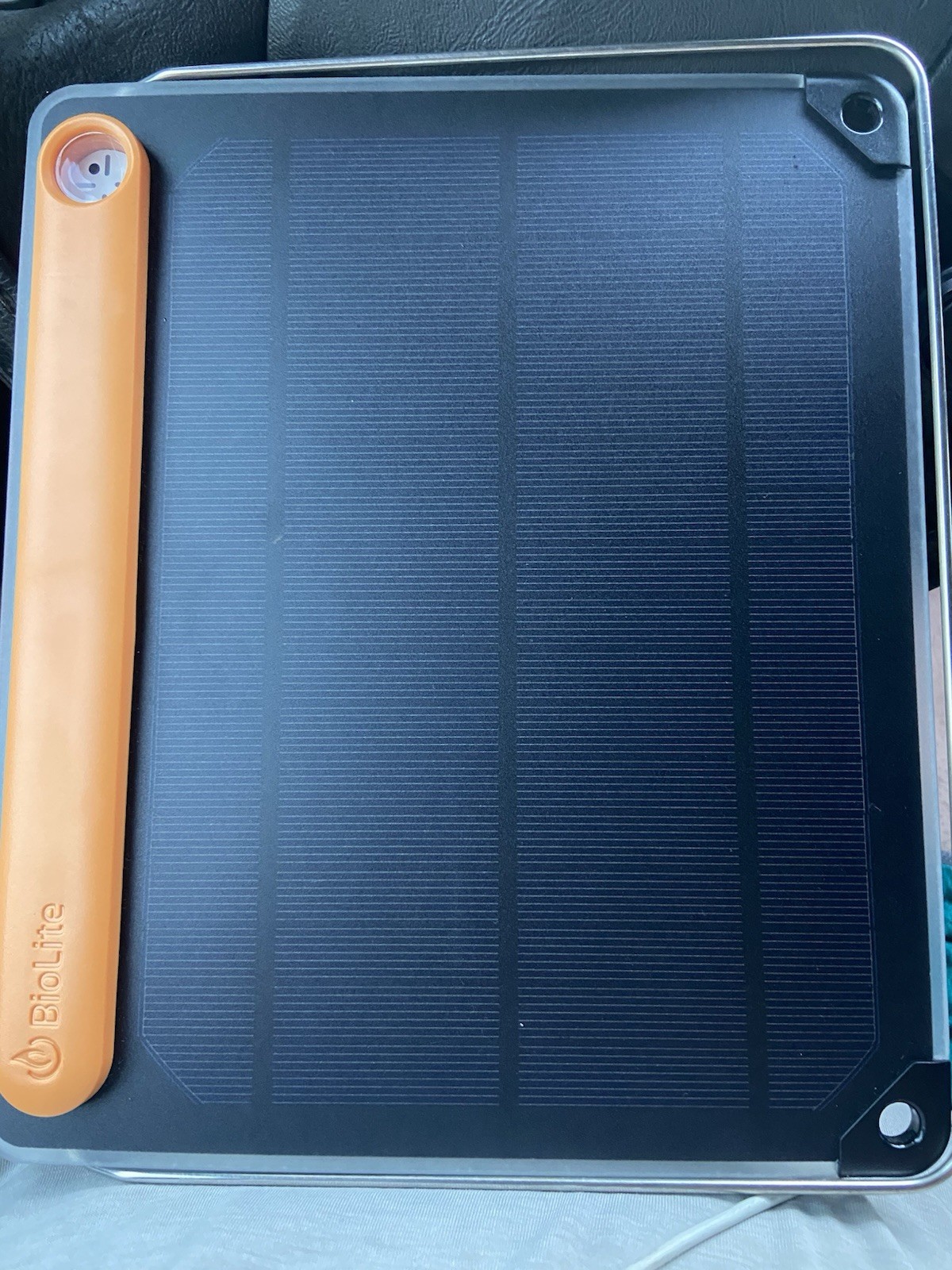Belkin BoostCharge Portable Solar Panel Charger Waterproof Black/Orange