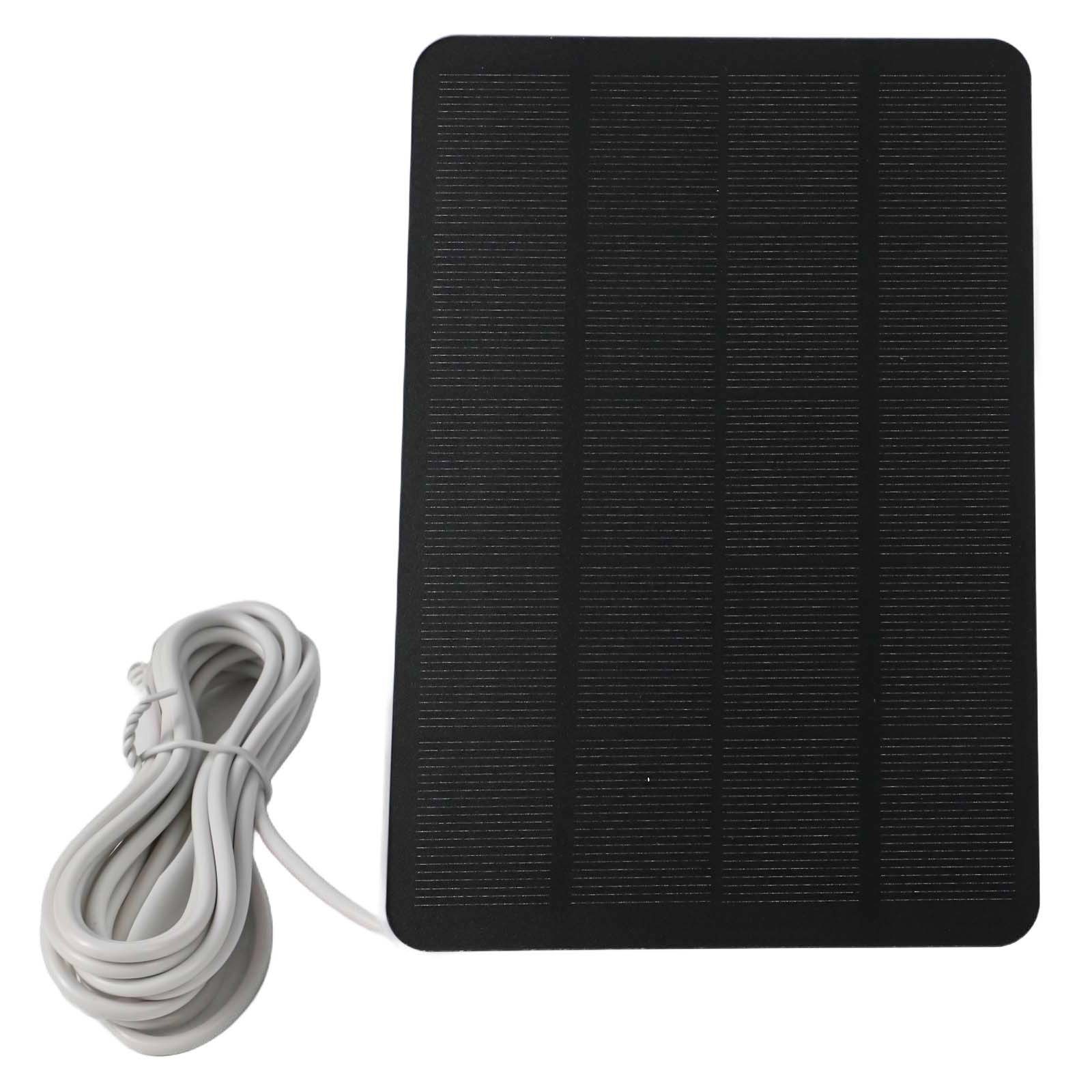 4W Solar Panel Charger Solar Panel Compatibility Grade A Monocrystalline Silicon