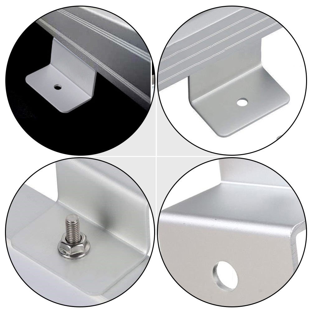 4 Pcs Mounting Hardware Solar Panel Bracket Corner Z Brackets RV