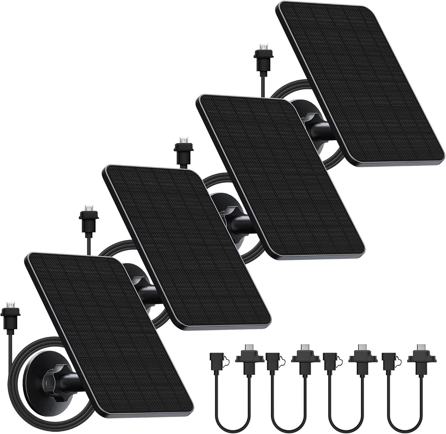 4 Pack Solar Panel for Blink Outdoor 2K+/44th Gen/Outdoor3rd Gen XT3 and XT2/…