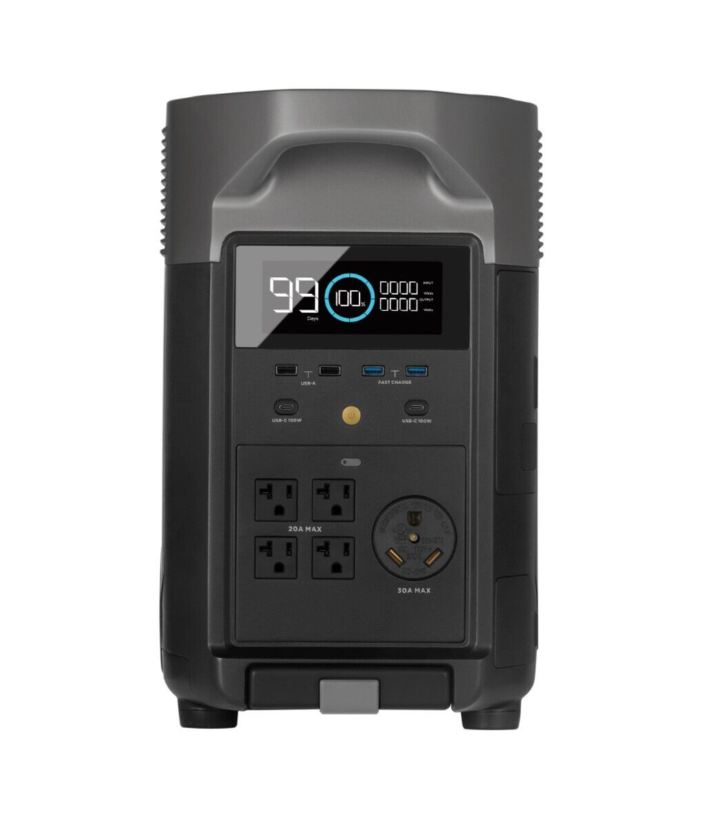 EcoFlow DELTA Pro 3600Wh+400W Solar Panel Solar Generator Certified Refurbished