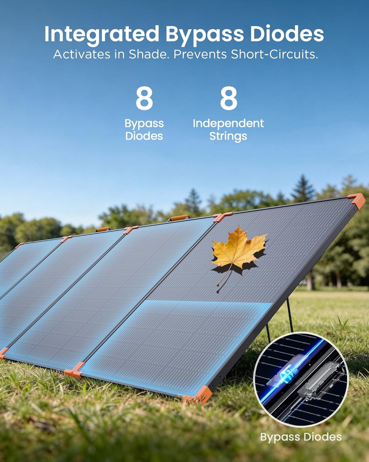 Portable Solar 350W 25% Eff Foldable
