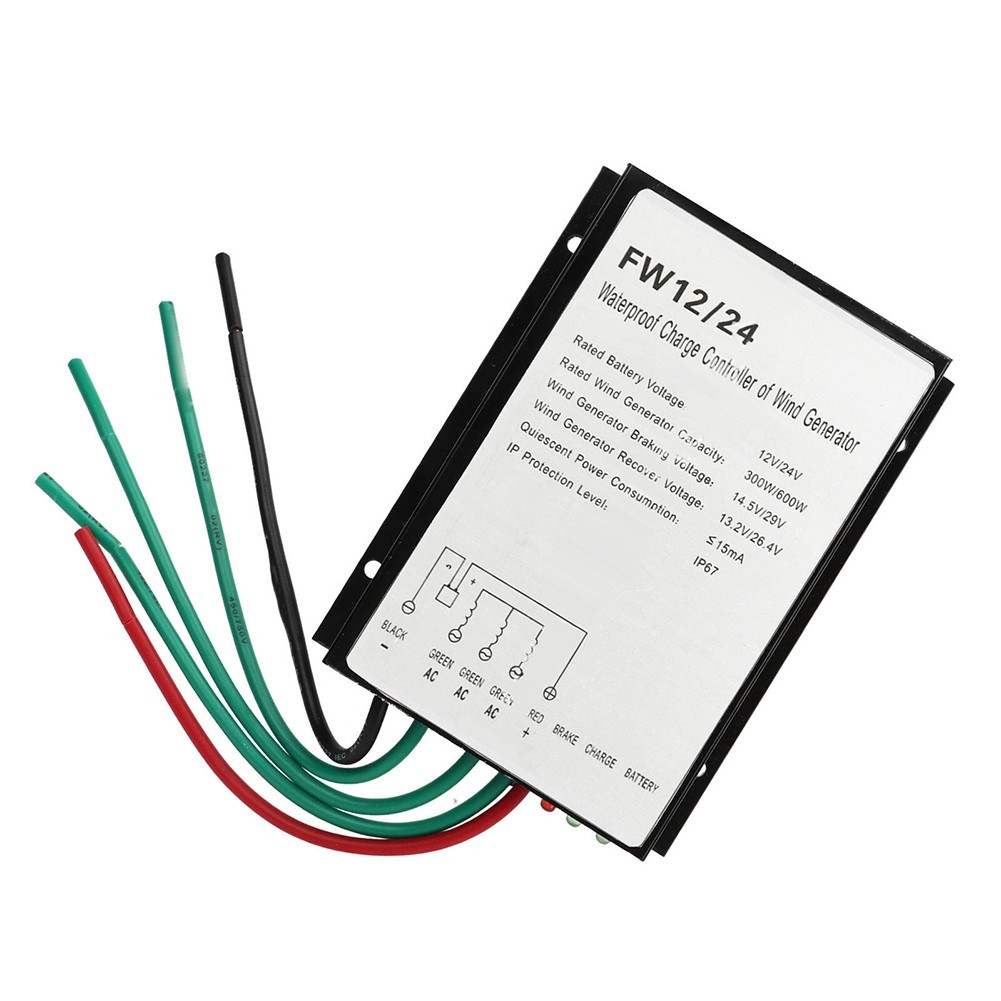 Efficient 600W Wind Turbine Charge Controller for Solar and Wind Energy