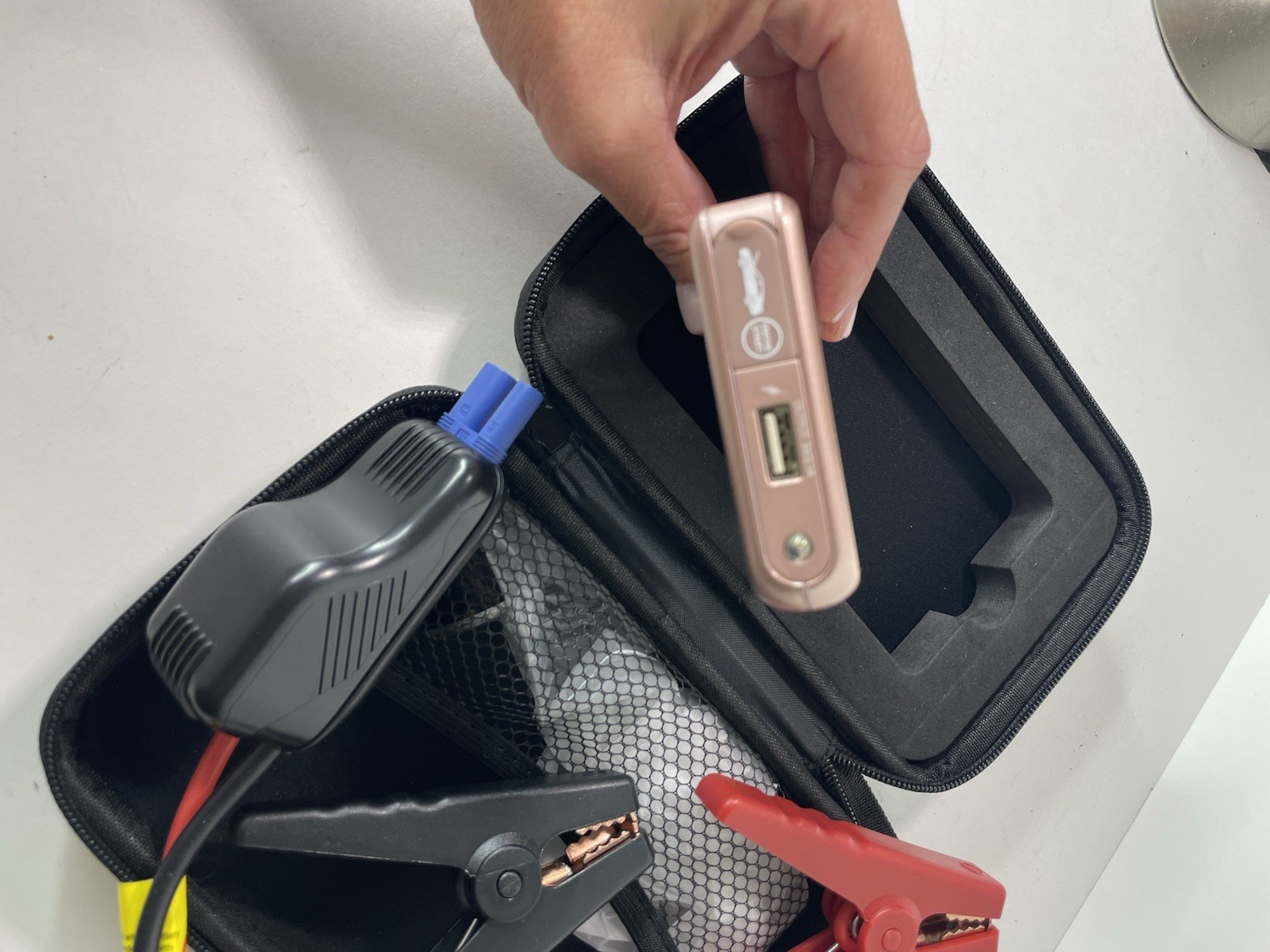 iDeaPlay J6 12V 5V 8000mAh Portable Jump Starter Car Battery Booster Power Bank