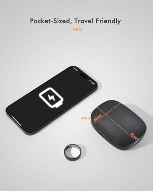 Wireless Charging Case for Ring 3 Charger – Power Station Fits Official
