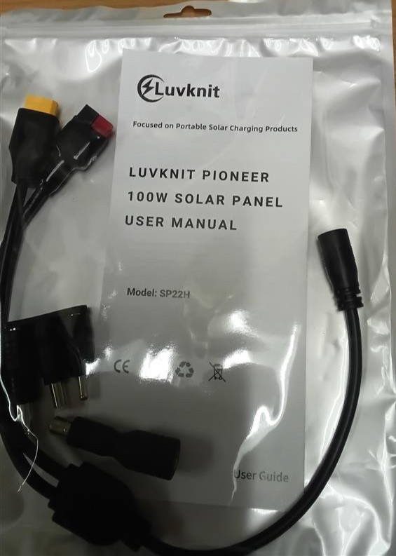 Luvknit pioneer 100 w solar panel