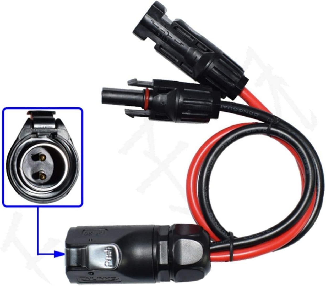 10AWG 2 Pin Power Industrial Circular Connector，for Furrion,Solar Panel Suitc…