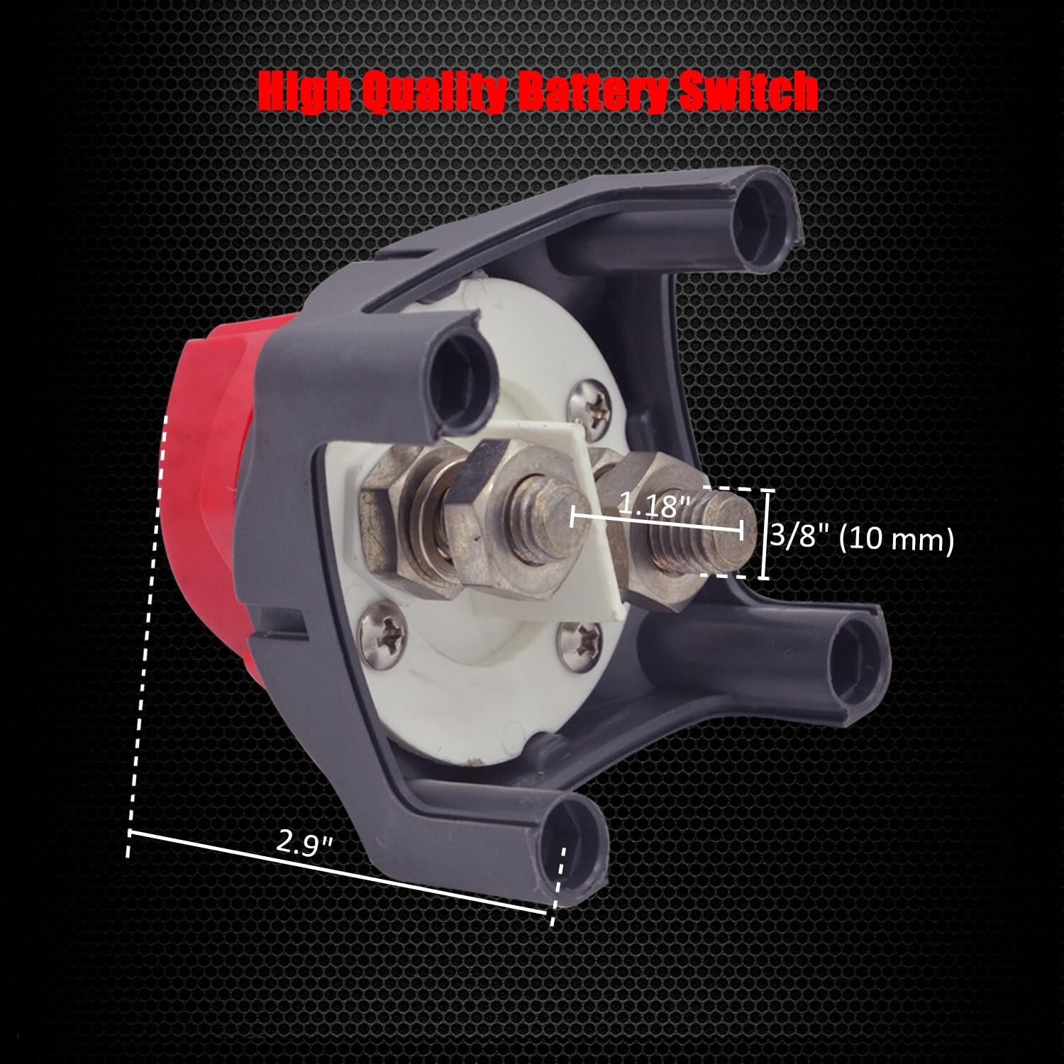 Durable Battery Disconnect Isolator with Lugs Kit – Safe Power Management