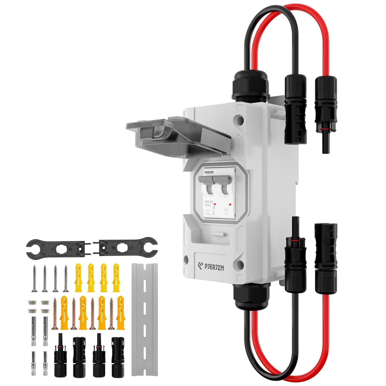 Solar Panel Disconnect Switch 10-60A 1000V Solar Disconnect Switch Outdoor PV Is