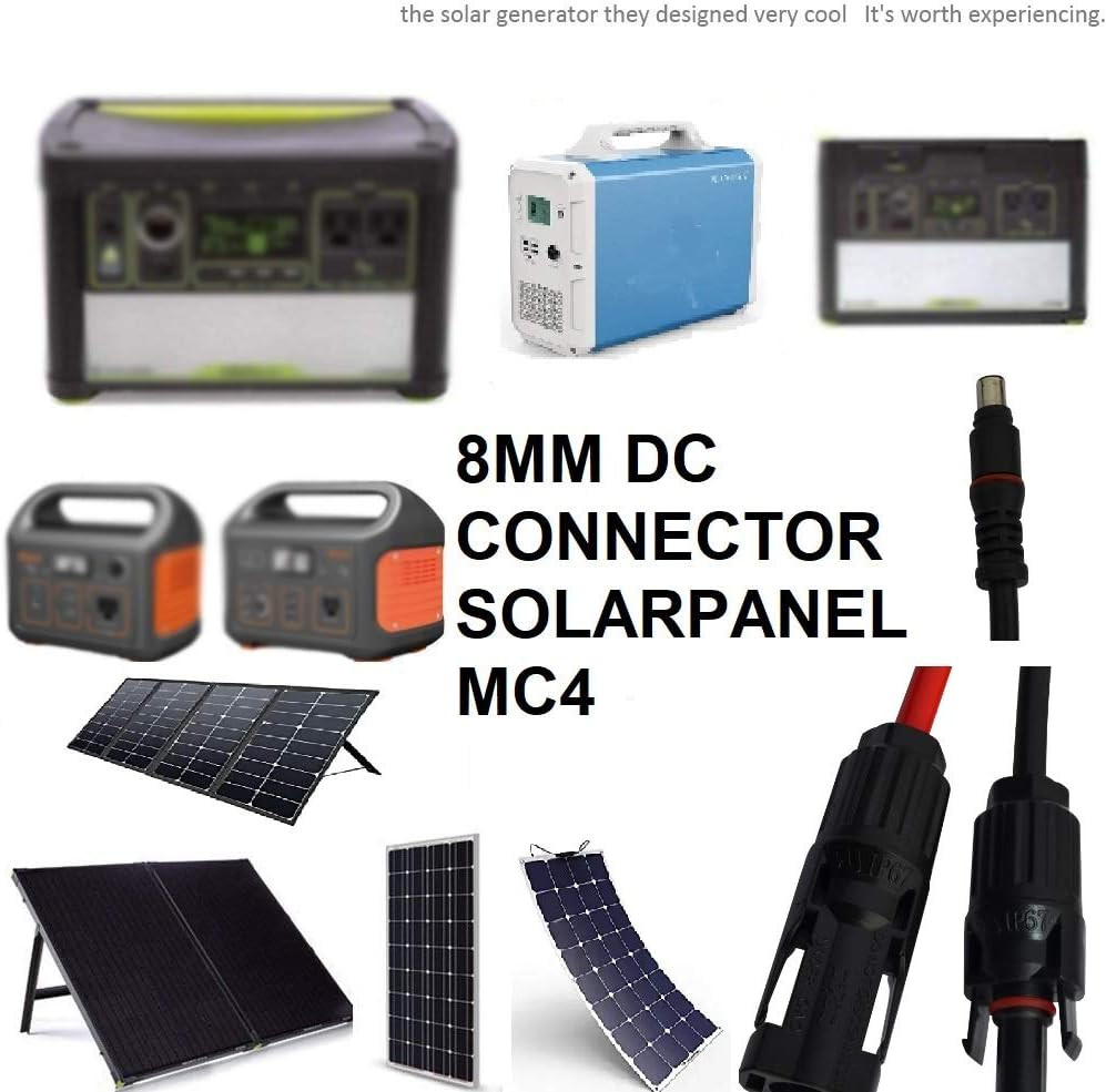 Solar Connectorsto DC7909, DC8020 Adapter Perfectly Solar Connector, Compatibili