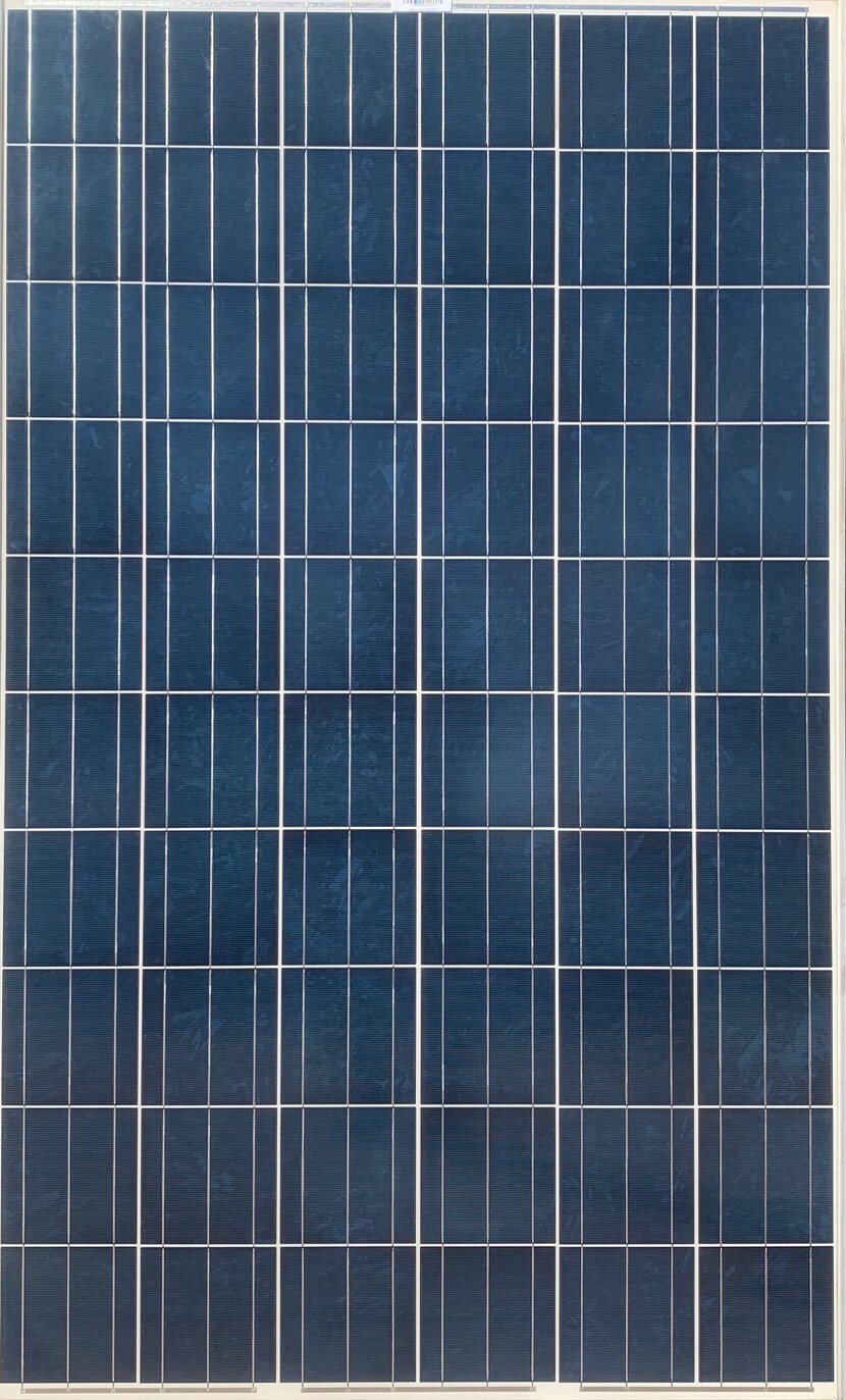 Used 250W Poly Solar Panels Cracked Vinyl