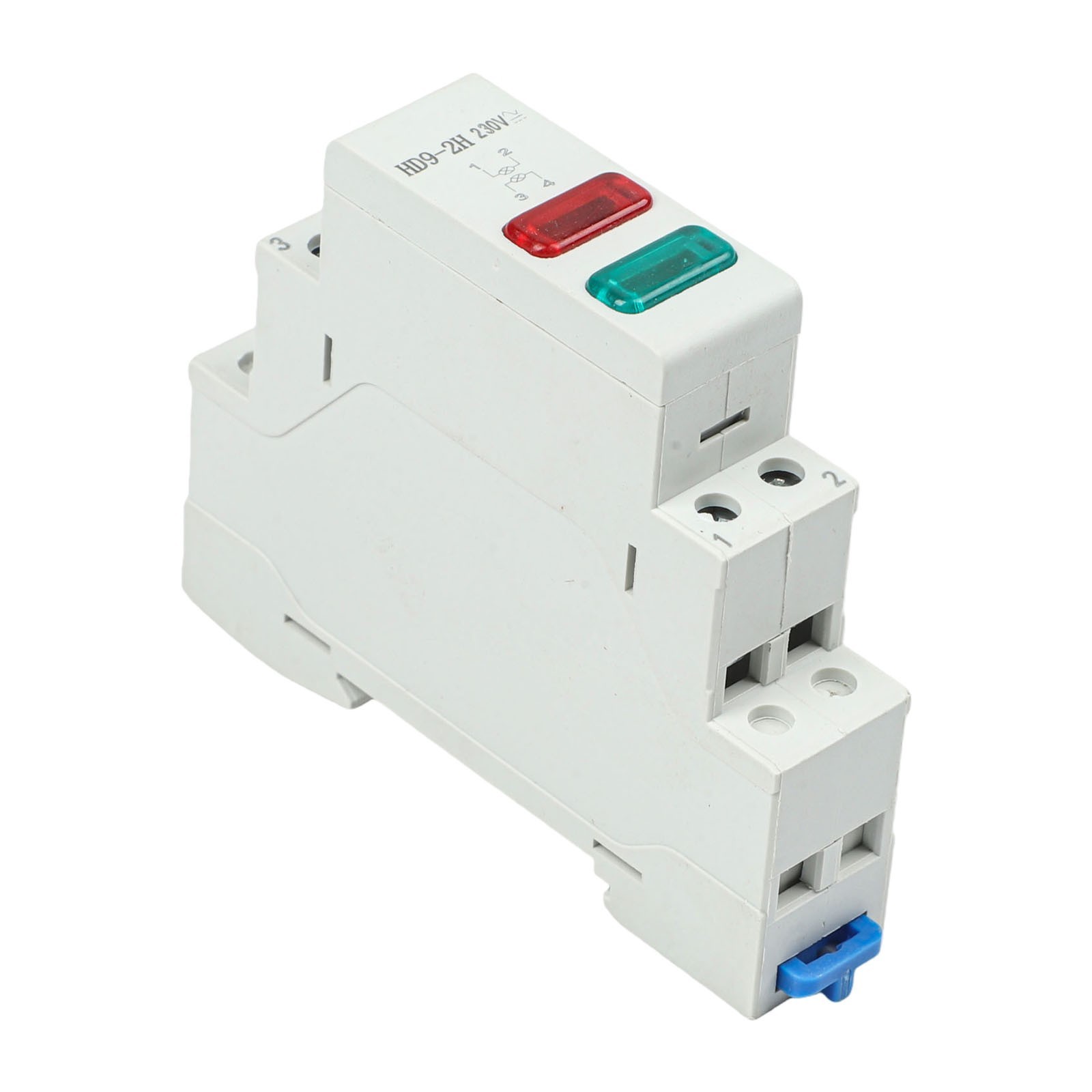 230V LED Signal Light DIN Rail Mount for Efficient Panel Indicator Setup