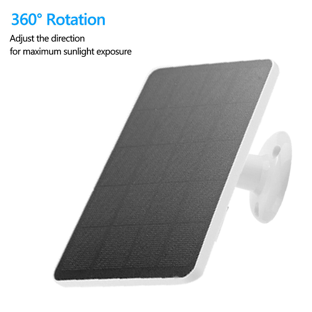 Solar Power Panel for Blink Outdoor, XT and XT2 Camera Charger With 11.8ft Cable