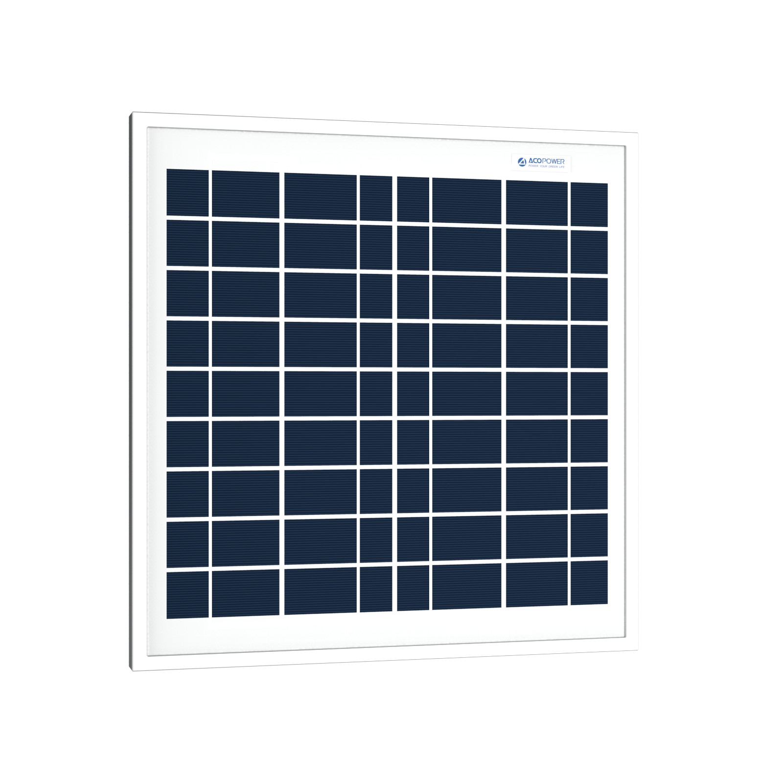 ACOPower 15W Poly Solar Panel for 12 Volt Battery Charging