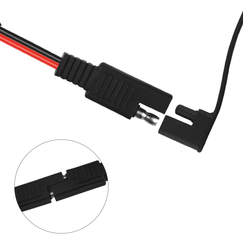 4 PCS SAE to SAE Extension Cable Quick Disconnect Wire Harness SAE Connector …