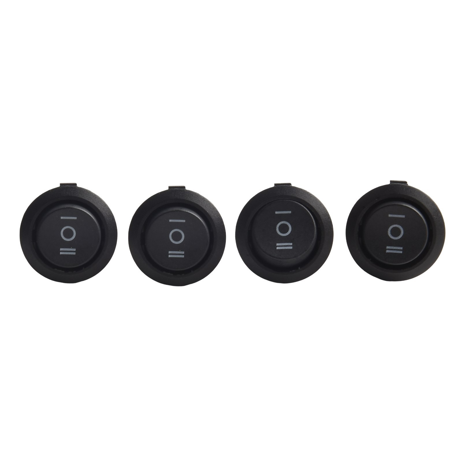 Convenient Package of 4 Momentary Rocker Switches 3 Pin 3 Position ON Off ON