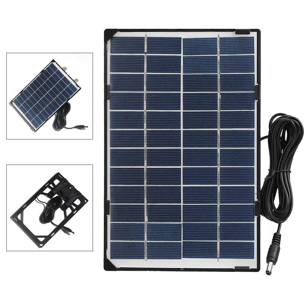 Efficient 6W 12V Solar Panel for Solar Garden Lighting and Portable Devices
