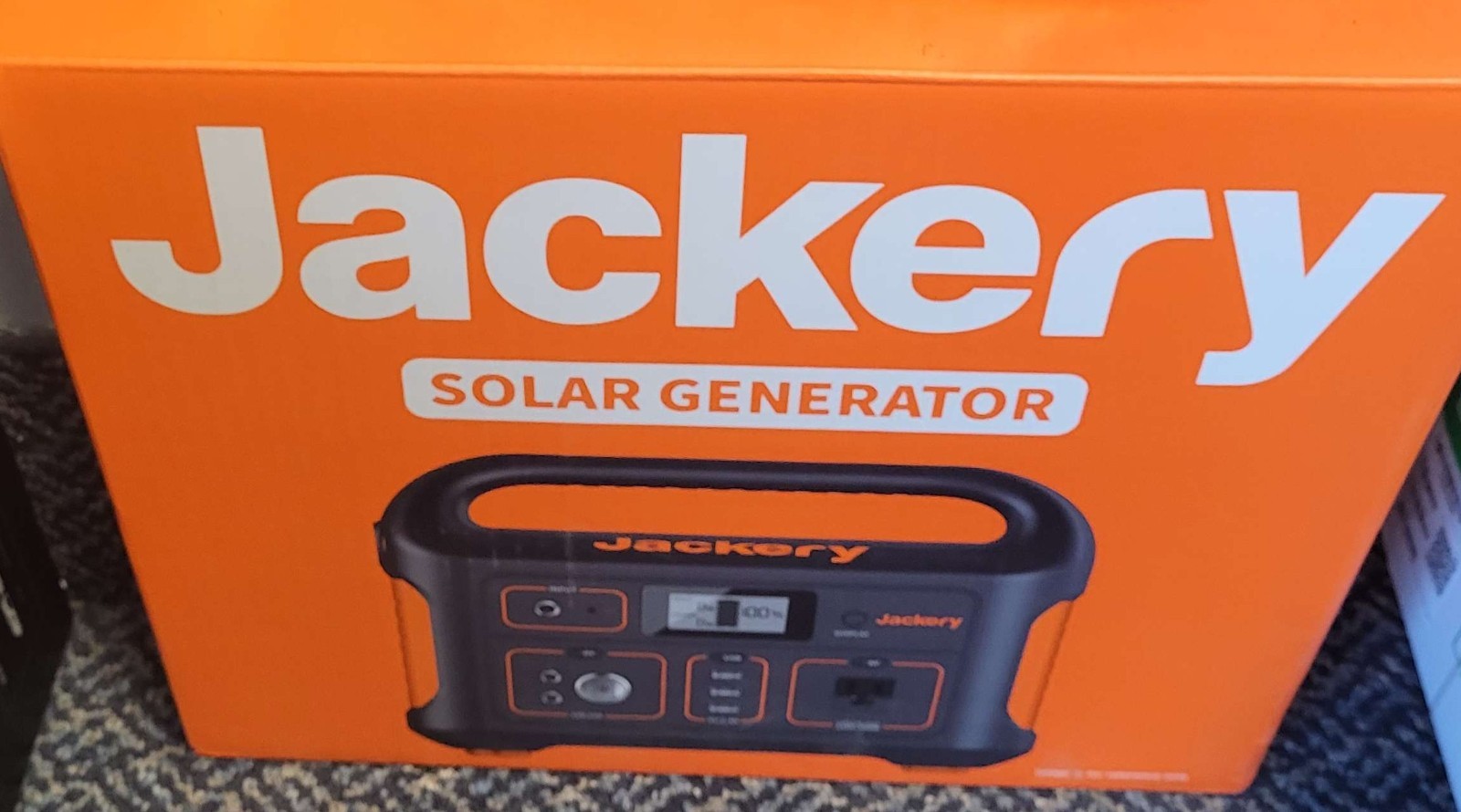 🔥Jackery Explorer 550 Portable Power Station – 550Wh/500W Solar Generator