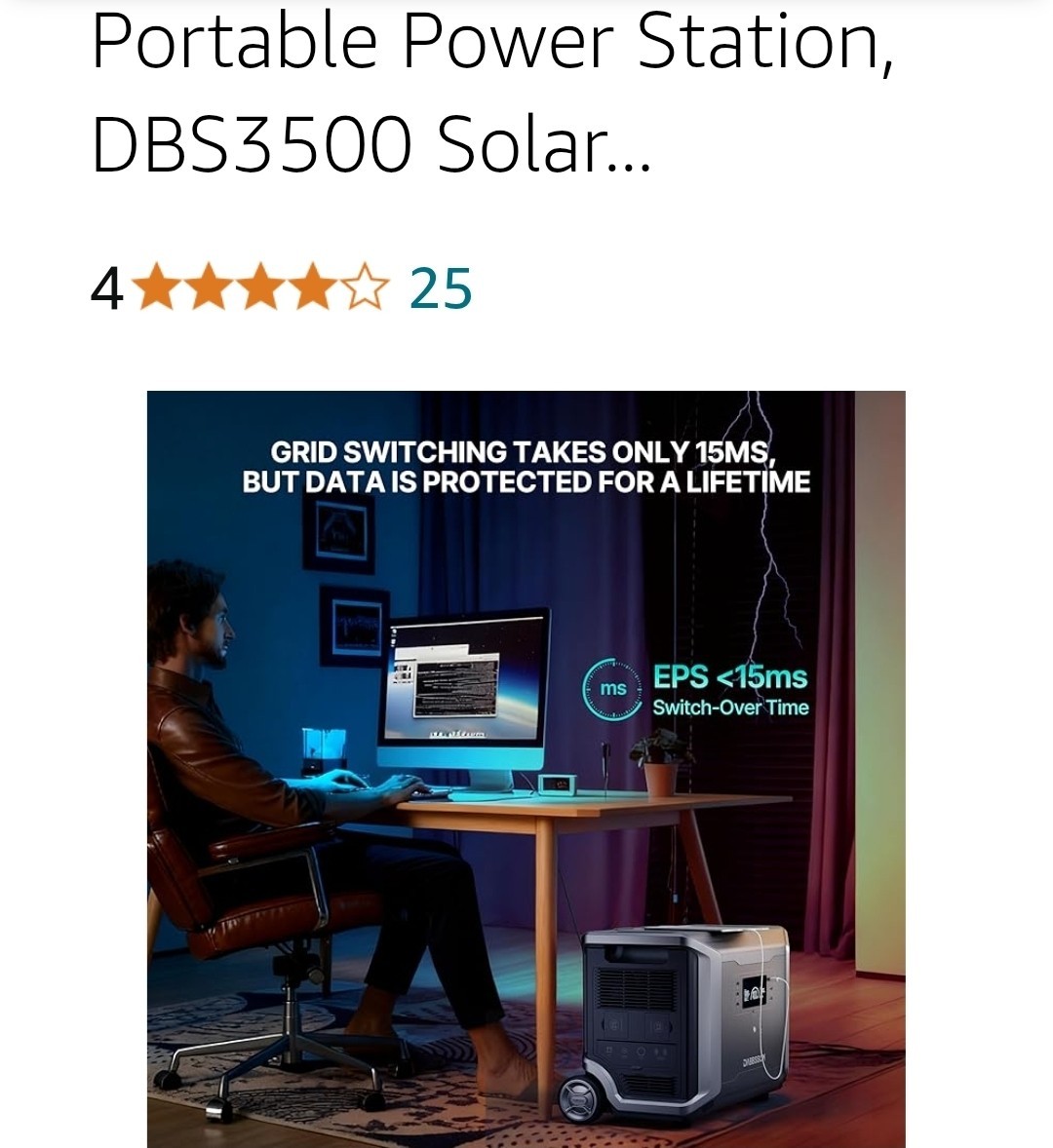 Dabbsson Solar Generator DBS 3500.