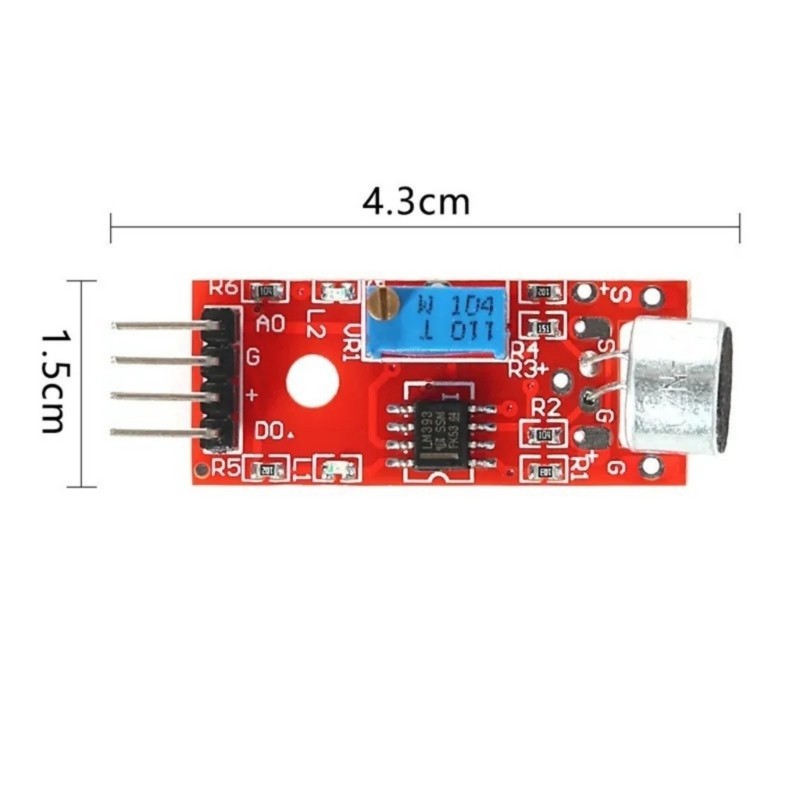 Compactly Sound Detection Module for Volumes Control Diy Projects Application