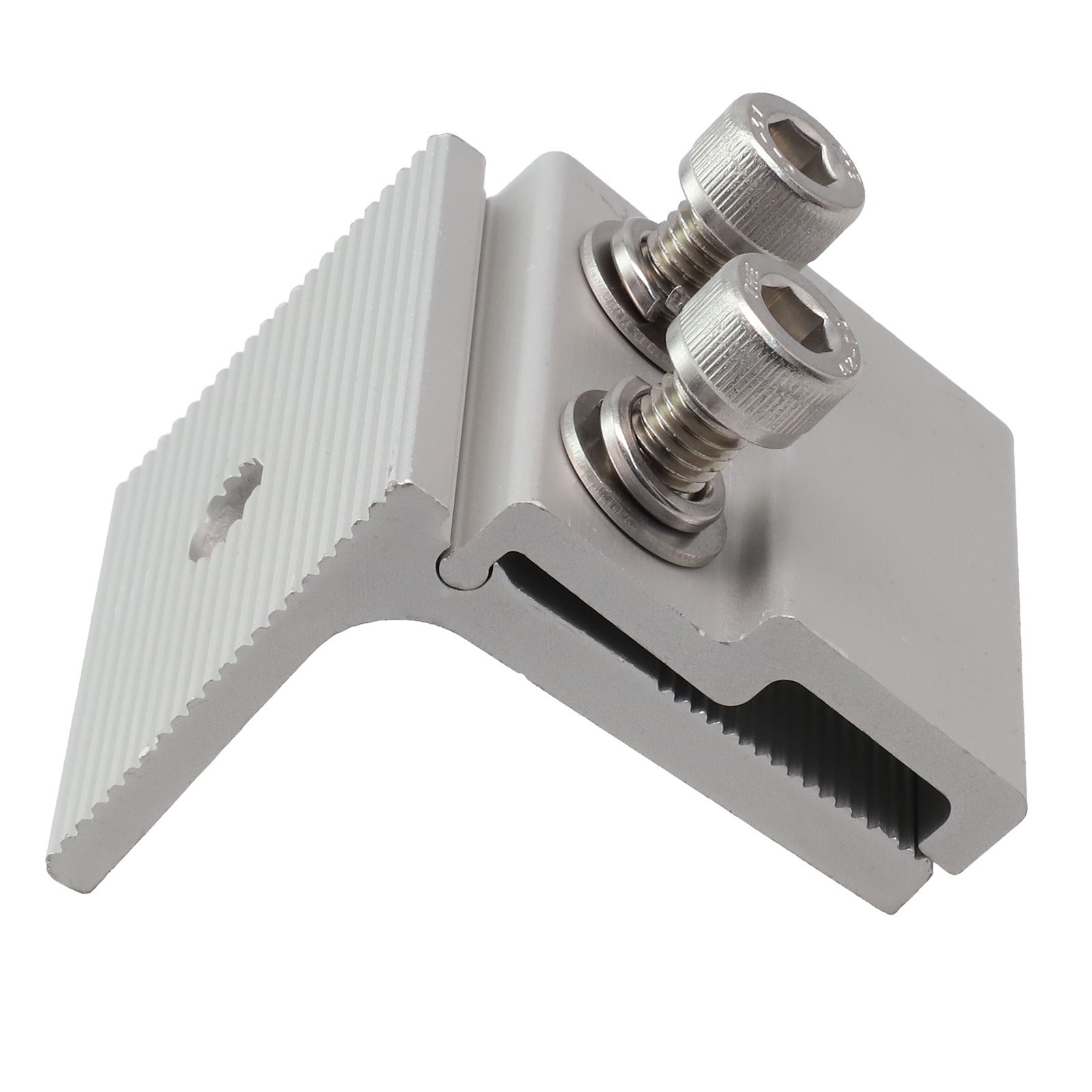 For Mounting Solar Pv Standing Seam Clamp Roof Seam Clamp Sliver Color