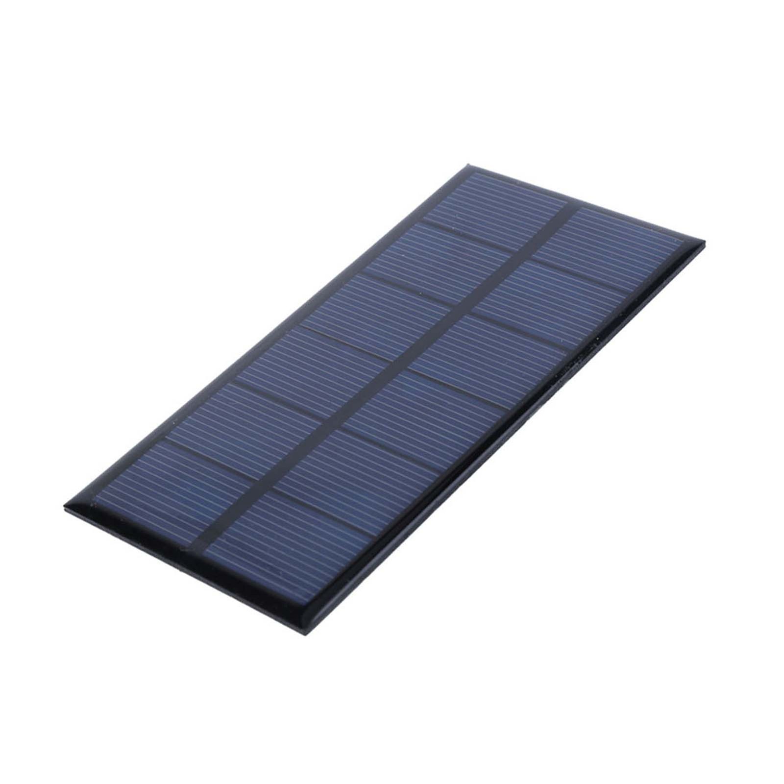 1W 3V Crystalline Silicon Solar Cell Panel Outdoor For DIY Power Charger Supply❀