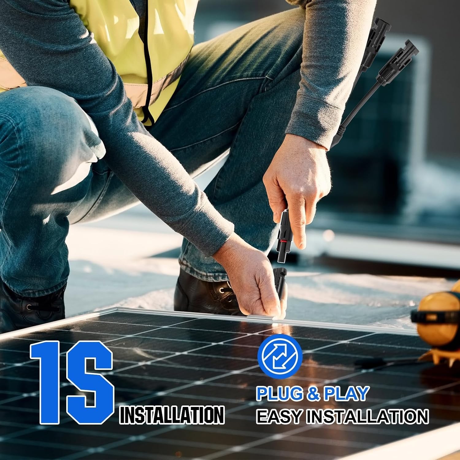Waterproof Y Branch Parallel Solar Connectors with 6 Pins for Maximum Efficiency
