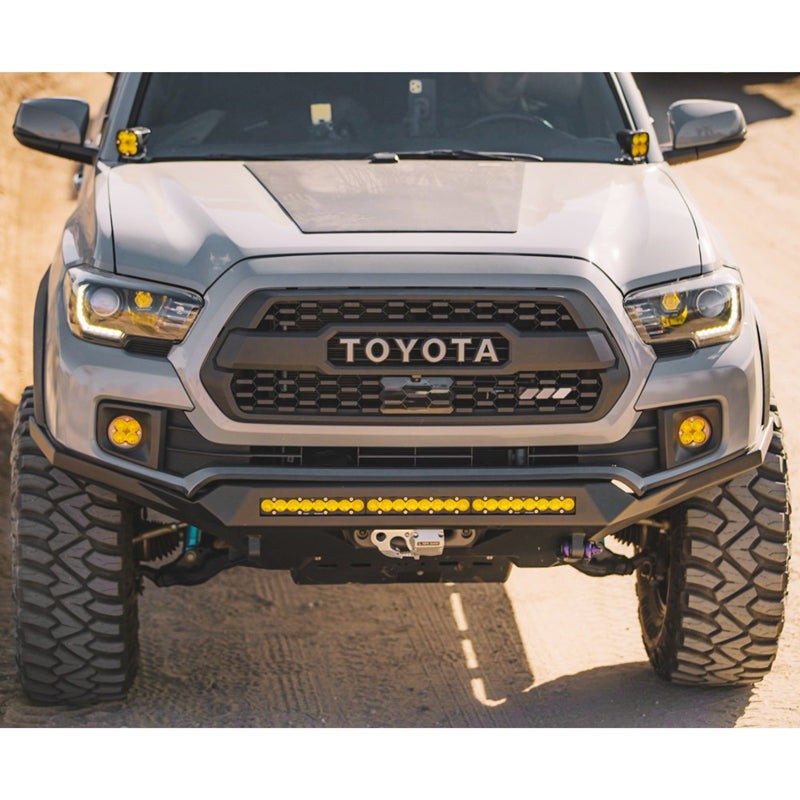 Overlanding Solar Kit for Toyota Tacoma 90W Hood Panel Charge Fridge Dash Cam E3