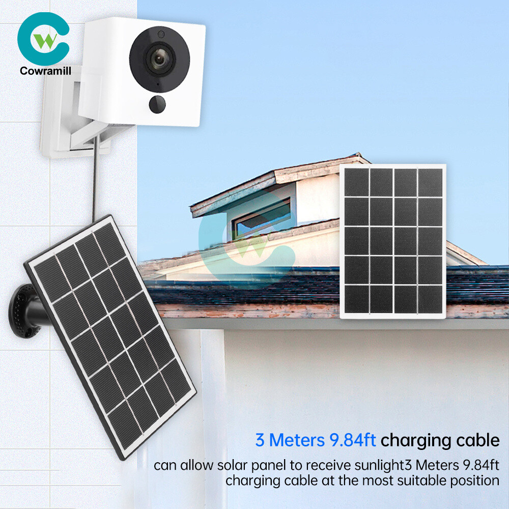 8W 5V Monocrystalline Solar Panel Type-C/DC5521 Interface Solar Charging Board
