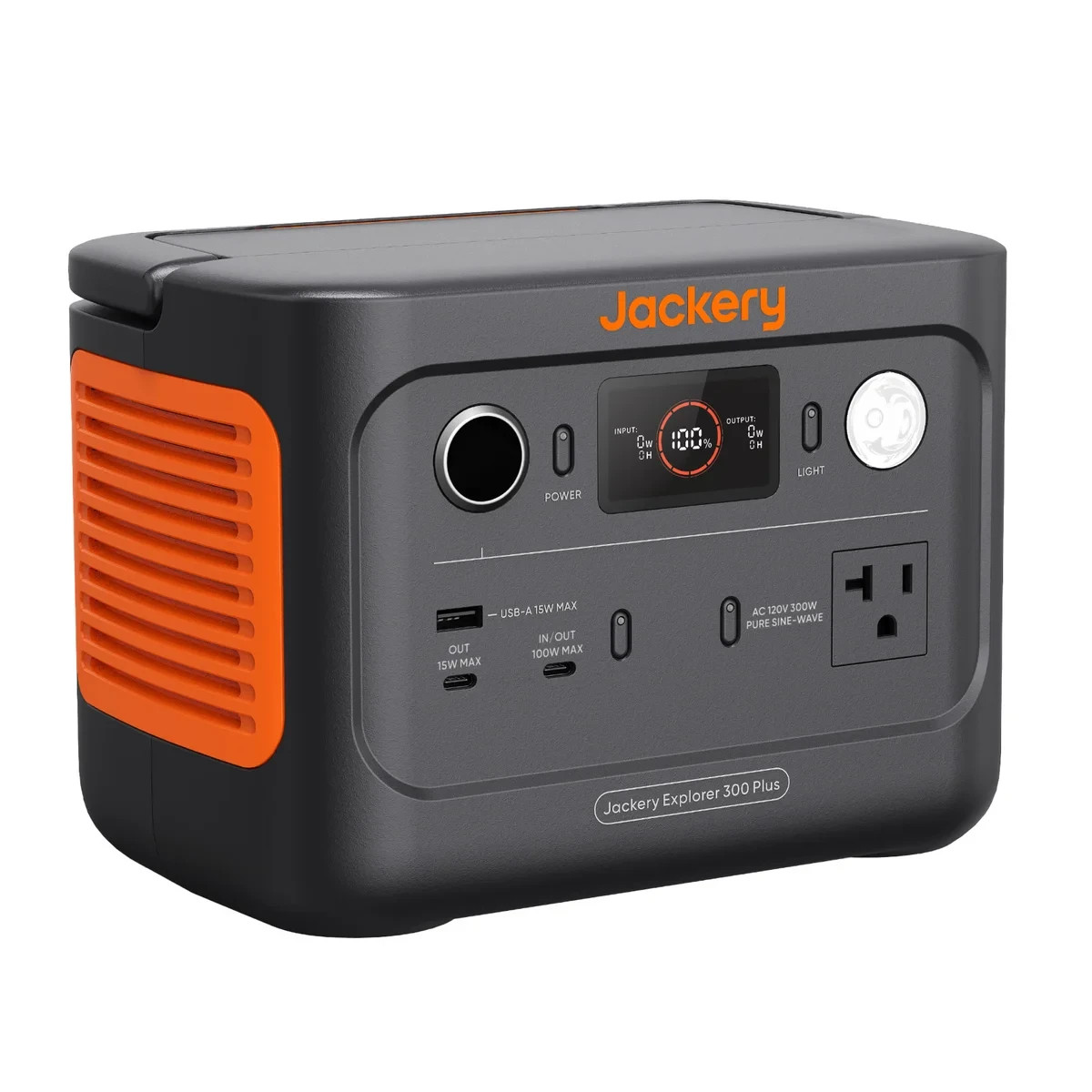 JACKERY PORTABLE POWER STATION EXPLORER 300 SMALL GENERATOR SUPPLY FOR CAMPING