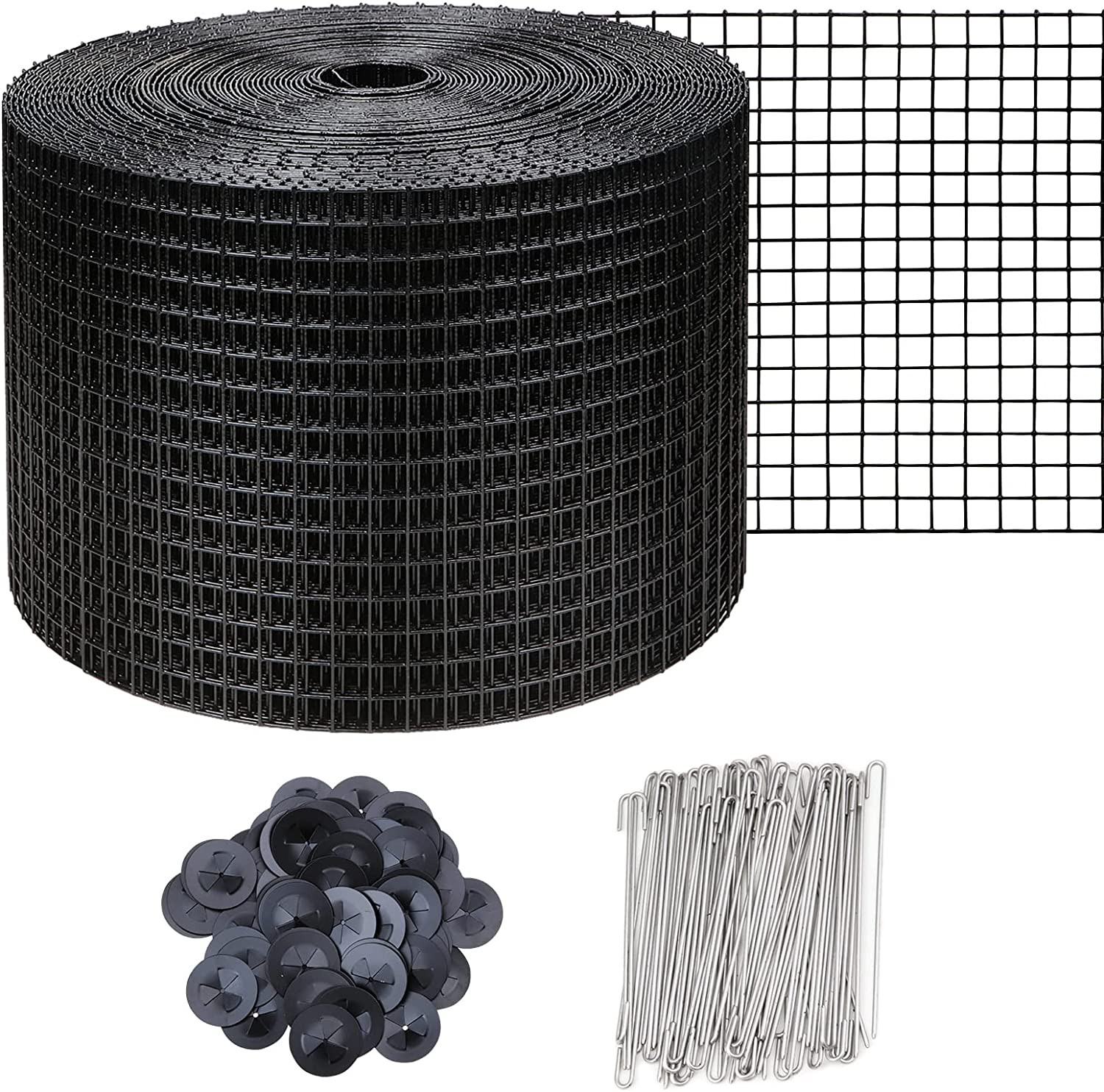 6In X 100Ft Solar Panel Bird Guard,Solar Panel Roof Protection Net 1/2Inch Mesh