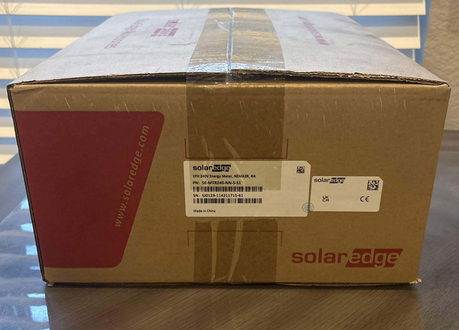SolarEdge – 1Phase 240V Energy Meter W/ Modbus Nema 3R (SE-MTR240-NN-S-S1) NEW