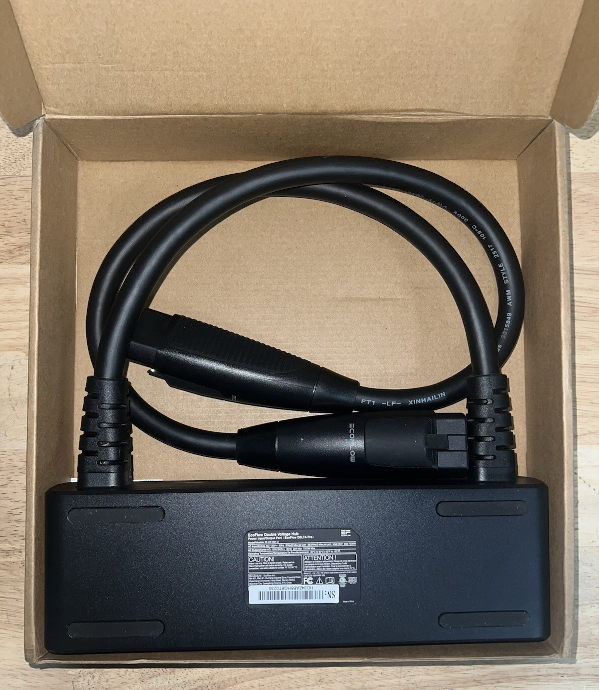 EcoFlow Double Voltage Hub – Power Input/Output (DELTA Pro)