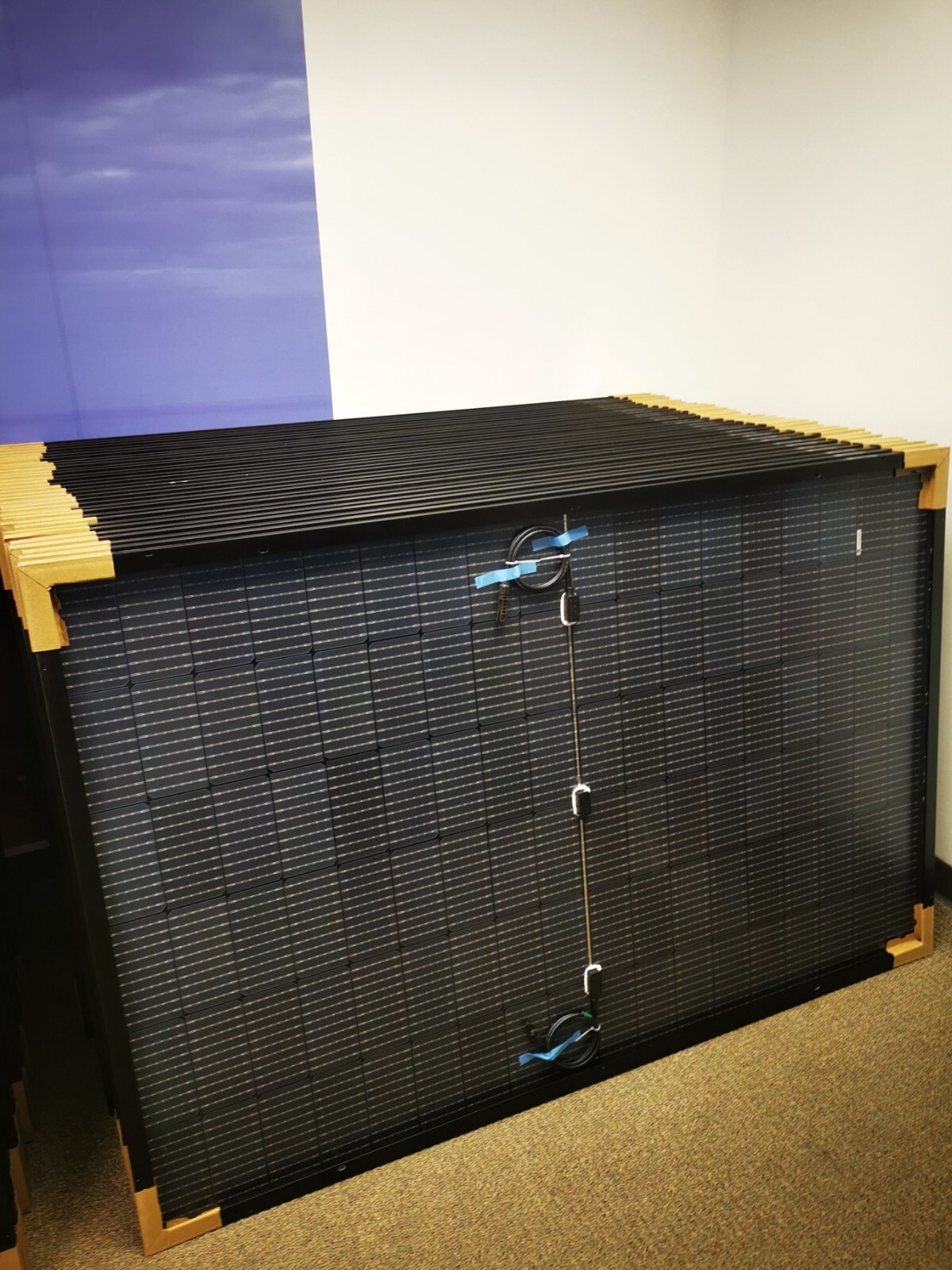 Solar panel 410W Mono Bifacial PV modules 22% high efficiency 25-years life