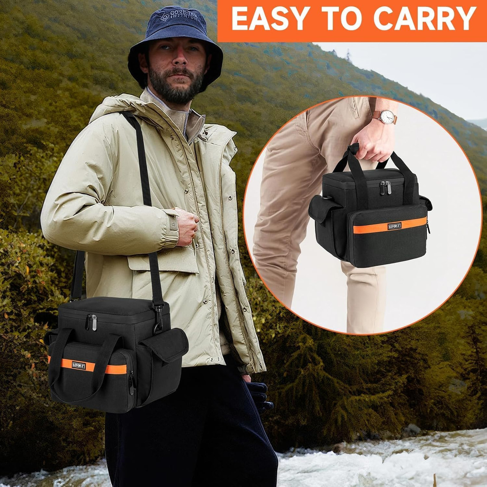 Portable Power Station Carrying Case Waterproof Bag for Jackery Explorer 240 300