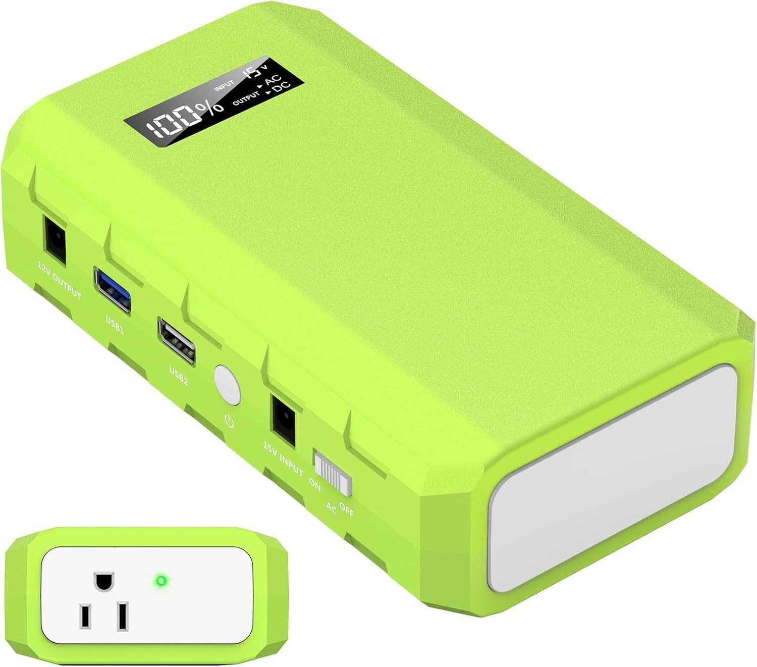 Portable Power Station Lithium Ion Battery Pack 24000mAh 88.8Wh Backup for Ca…
