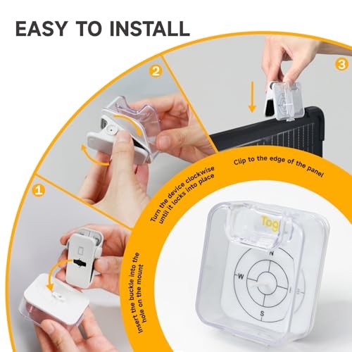 Solar Angle Guide for Portable Solar Panel, Solar Tracker Tool Find Ideal