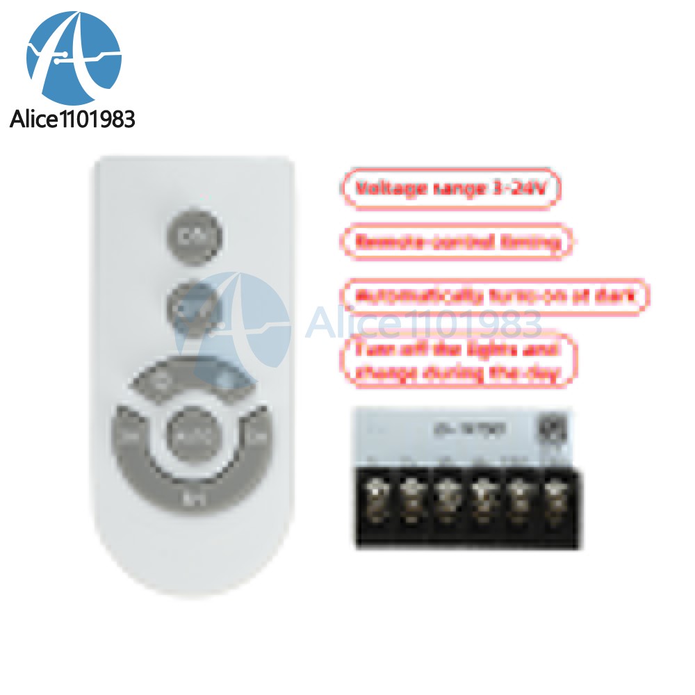 DC3-24V LED Automatic Solar Light Driver Control Board Solar Charging Controller