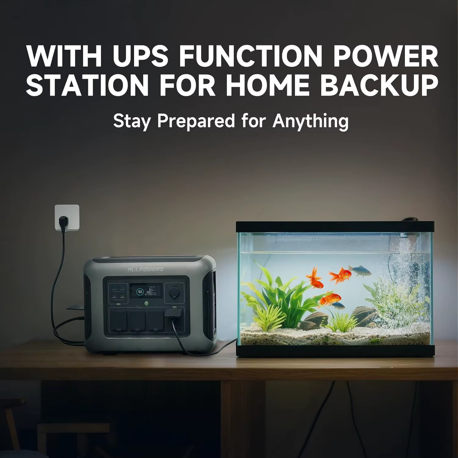 LITE Portable Power Station 1056Wh Lifepo4 Battery 1600W (3200W Peak) AC Output
